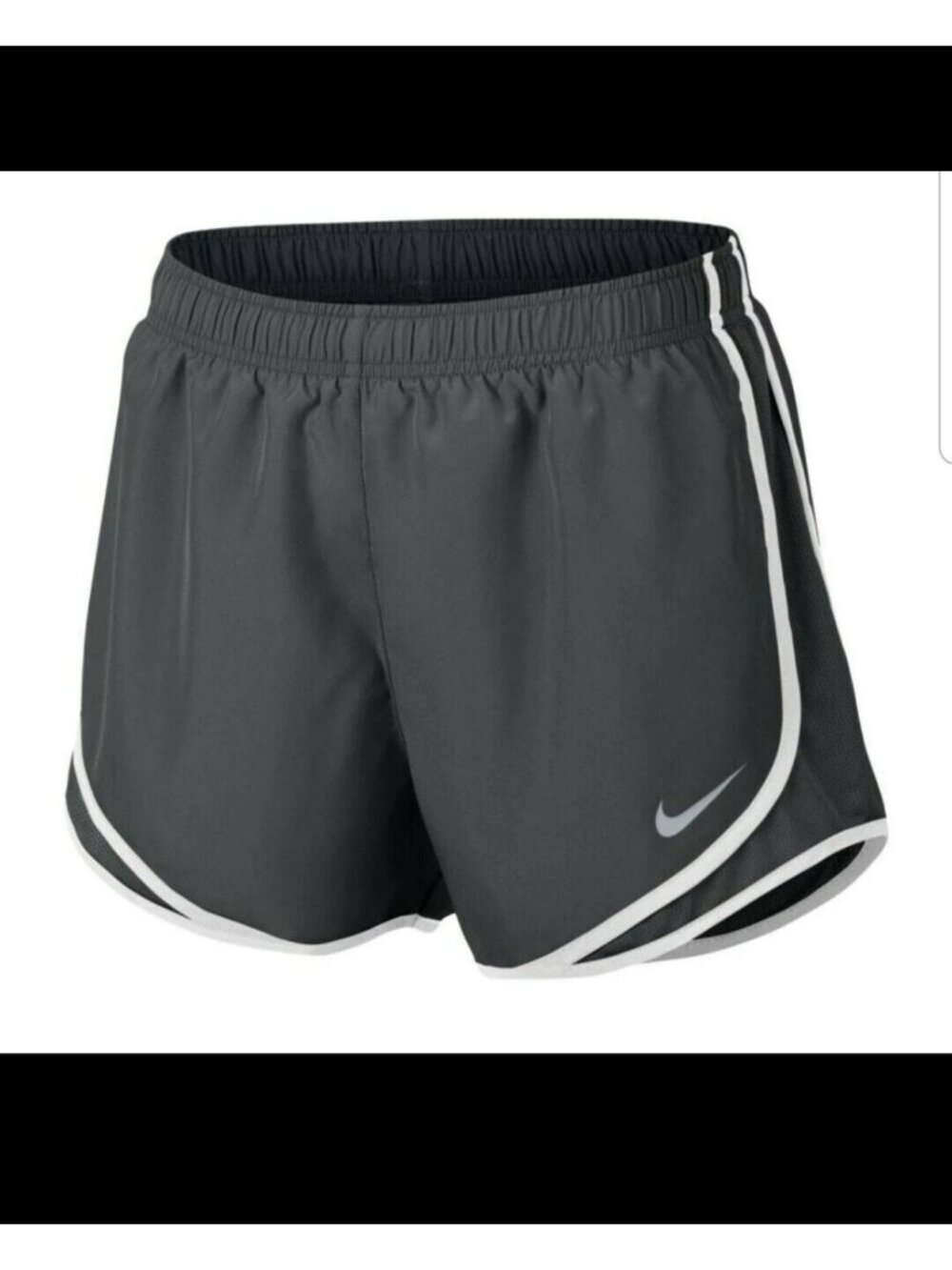 Nike Tempo Womens Size XS Shorts Anthorite Dark Gray Dri Fit 831558-060 NWT